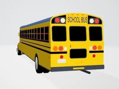 School Bus 3D model