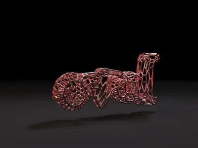Love text 3D print model