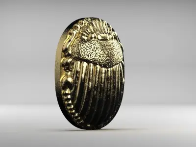 Scarab  pendant 3D print model