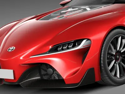 Toyota FT-1 Concept 2015 3D model