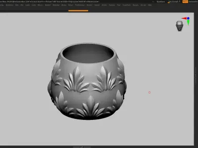 vase 3d print 446 3D print model