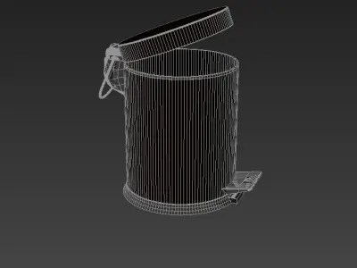 Trashcans Pedal 12lt 3D model