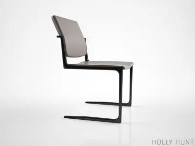 Holly Hunt Shadow dining chair 3D model