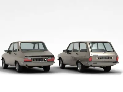 Renault 12 TS - TSW Pack 3D model
