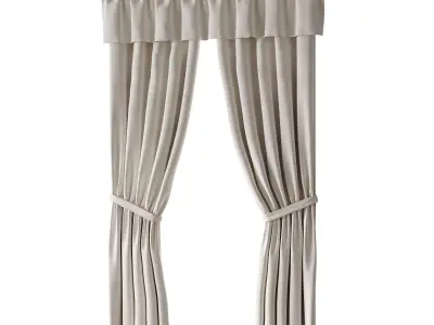 Curtains 05 3D model