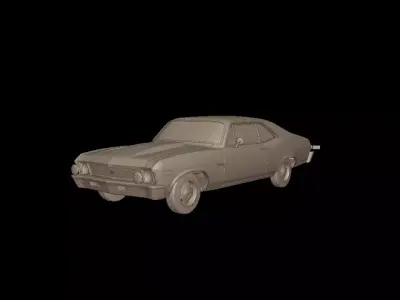 CHEVROLET NOVA SS 396 1969 3D PRINT MODEL 3D print model