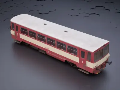 Diesel Train 3D model