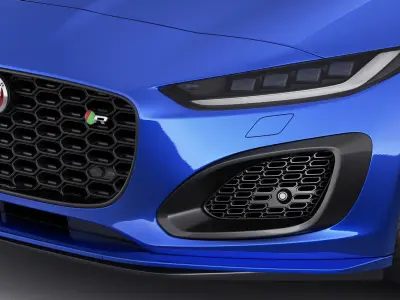 Jaguar F-Type 2020 3D model