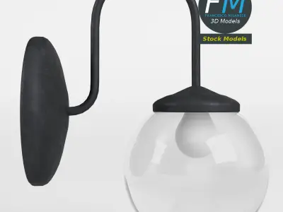 Wall light 2 3D model