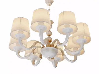 5-light chandelier 3D model