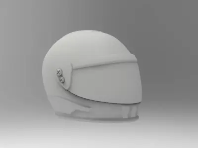 CLASSIC CAR HELMET 3D print model
