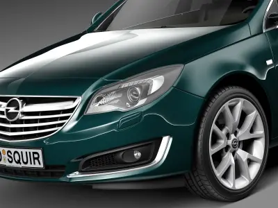 Opel Insignia Sports Tourer 2014 3D model