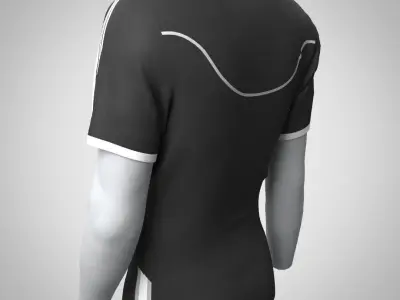 Sportwear 3D Model Free low-poly 3D model