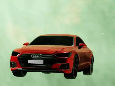 Audi A7 55 TSFI 3D model