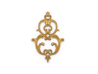 Classic decor ornament 325 3D model