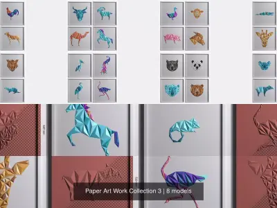 Paper Art Work Collection 3