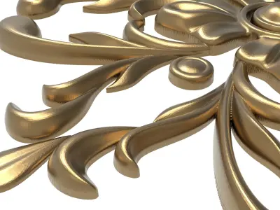  decorative pattern ready for 3D printing 3D model 8