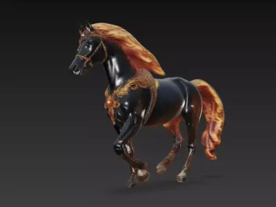 Horse - Christmas Creations 3D print model purchase