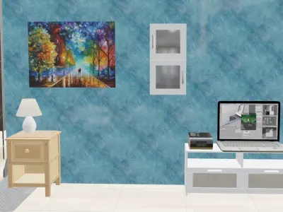 luxary bedroom Free 3D model