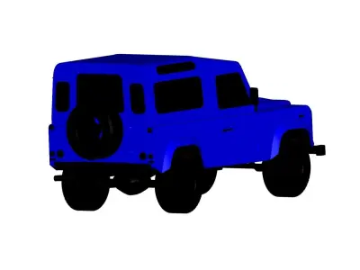 Land Rover Station 2010 3D model