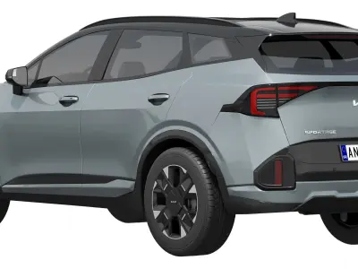 Kia Sportage GT-Line 2026 3D model