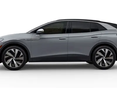 Volkswagen ID4 2021 Low-poly 3D model
