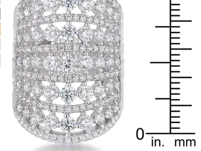 Band Ring 3D print model