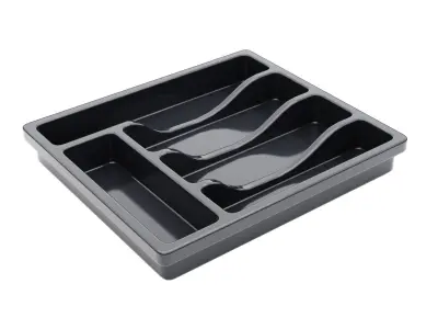 Cutlery Tray Drawer Organizer 01 3D model