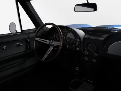 Chevrolet - 1967 - Corvette Stingray 427 3D model