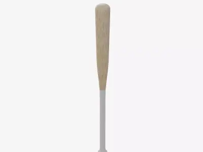 Baseball Bat 04 Low-poly 3D model purchase