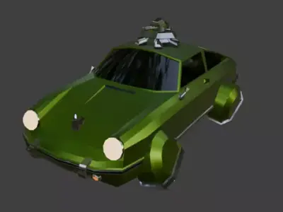Torsche 912 Inspired by the Porsche 911 Series 3D model