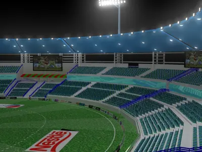 Cricket Stadium 3D model