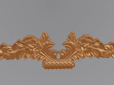 Flower Decor 3D print model 10