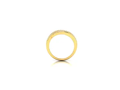 Women light weight ring 3dm stl fbx obj render details 3D print model