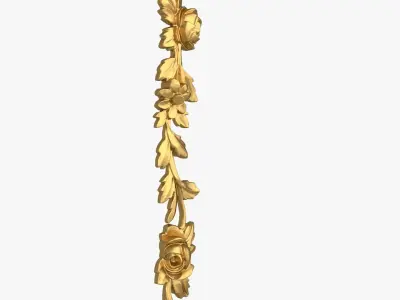 Classic decor ornament 226 3D model