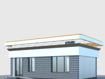Punkt kontrolny 3D model