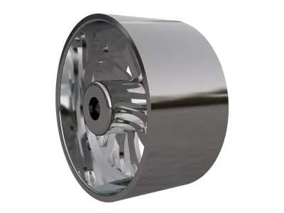 AMANI FORGED Atlantic ORIGINAL FORGED WHEEL 3D MODEL 3D print model