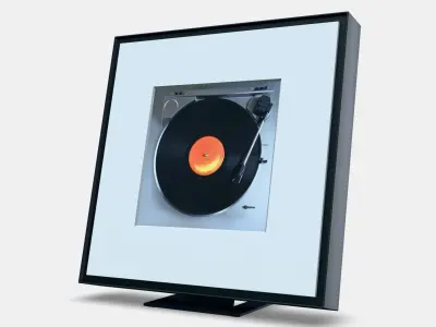 Music Frame HW-LS60D-EN Frame Design Wireless Speaker 2024 3D model