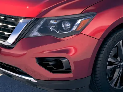 Nissan Pathfinder 2019 3D model