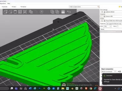 ST Louis Blues logo - Cinematic - 3D print 3D model