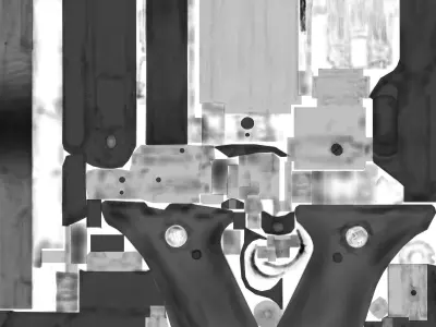 43-CZ-2-gun model 3d game ready model Low-poly 3D model Low-poly 3D model