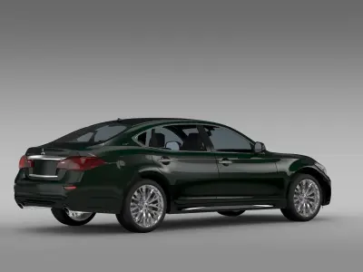 Mitsubishi Dignity  BHY51  2017 3D model