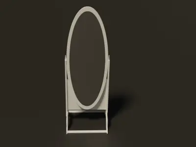 Mirror Free low-poly 3D model