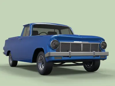Holden EJ UTE 1963 3D model
