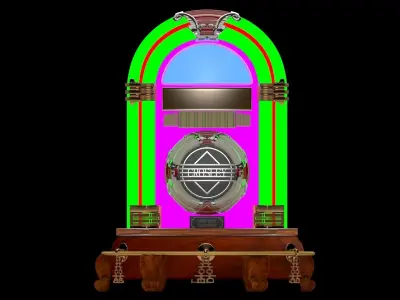 Juke box 3D model