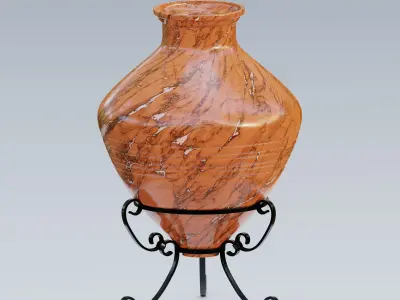 Garden urn planter22 3D model