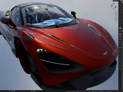 McLaren 3D model