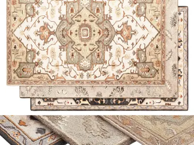 Caesar rug 3D model