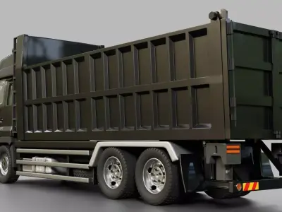 Hino Profia Dump Truck 3D model