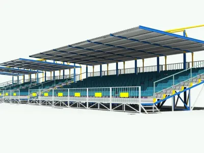 Sport Seating Tribune 3D model